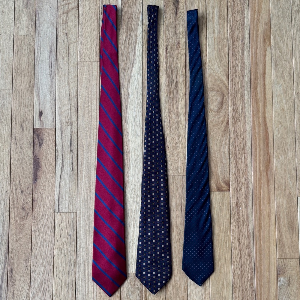 Stylish Red and Blue Tie Collection